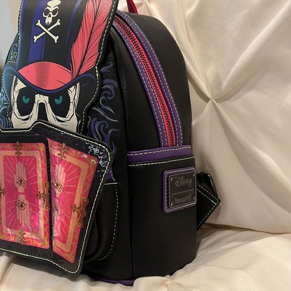 Loungefly Princess & The Frog Dr Facilier Glow Lenticular Mini Backpack & Wallet - Picture 8 of 17